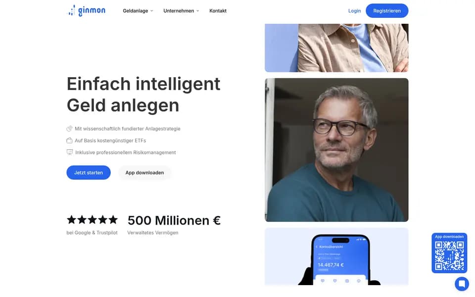 Startseite von Ginmon