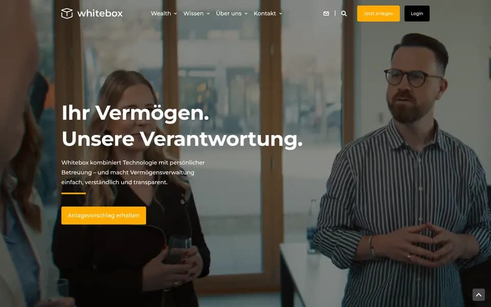Startseite von Whitebox